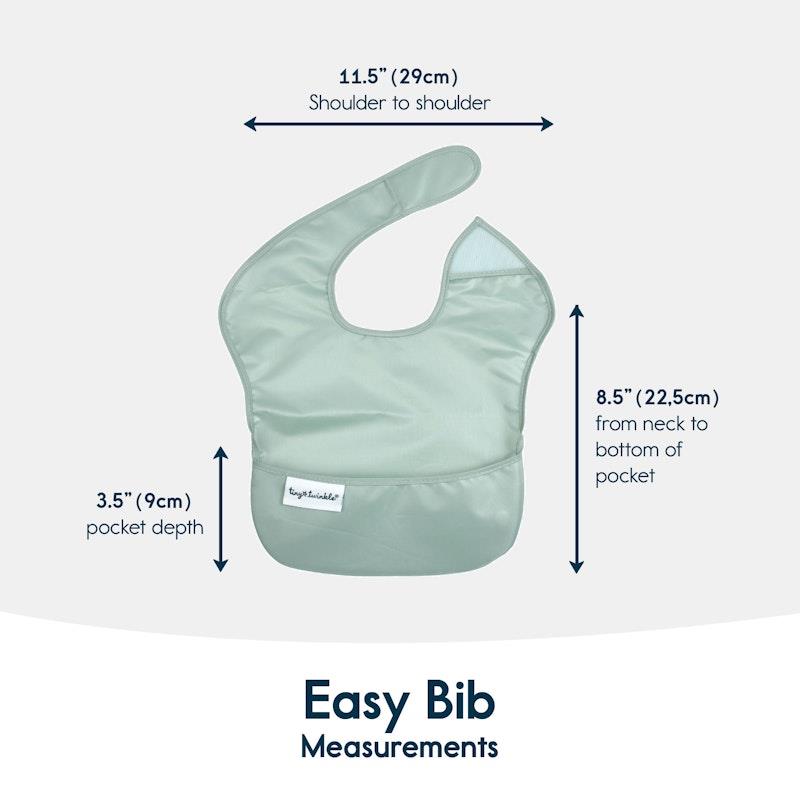 Load image into Gallery viewer, Tiny Twinkle - Mess-proof Easy Bib 5 Pack Girl Set
