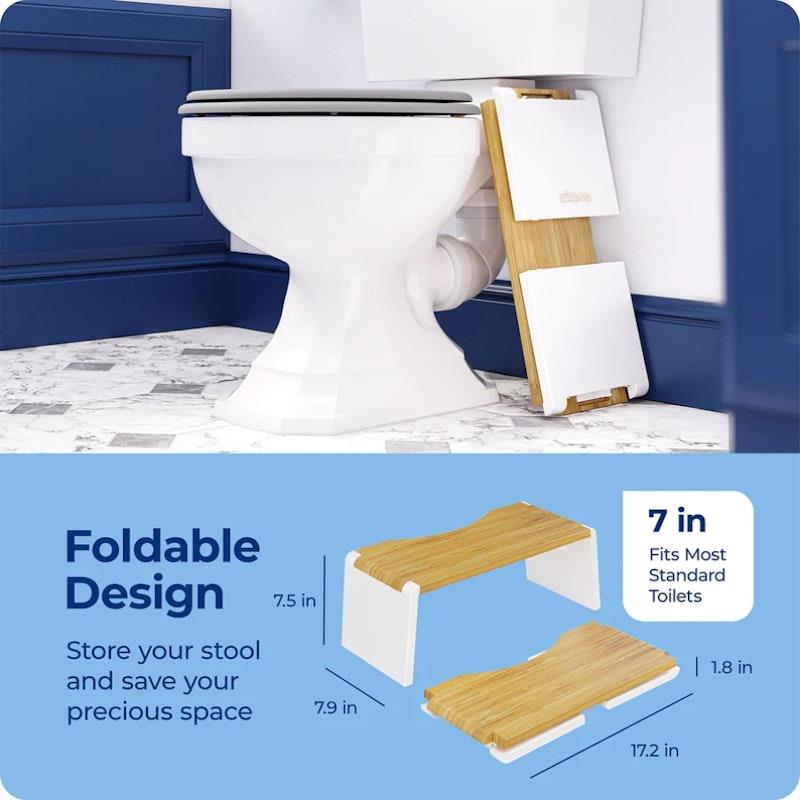 Load image into Gallery viewer, Squatty Potty Stockholm Folding Stool 7 Inch
