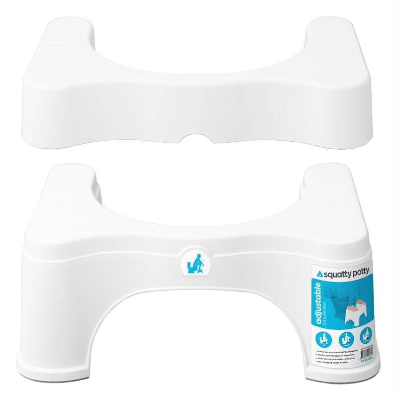 Load image into Gallery viewer, Squatty Potty Base 2.0 Stool/Topper Set 7 &amp; 9 Inch
