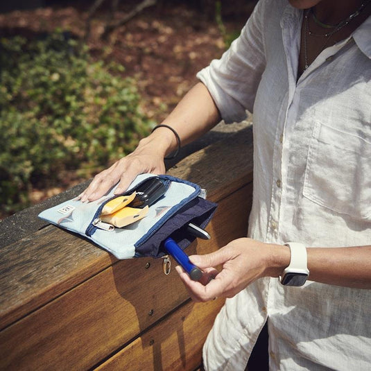 Glucology Insulin Cooler Bags 5 Pen Blue