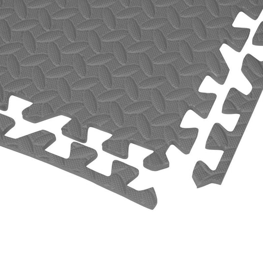 BoPeep EVA Foam Kids Play Mat Floor Baby Crawling Interlocking Waterproof Grey 4Pack