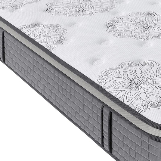 DreamZ Spring Mattress Bed Pocket Egg Crate Foam Medium Firm Queen