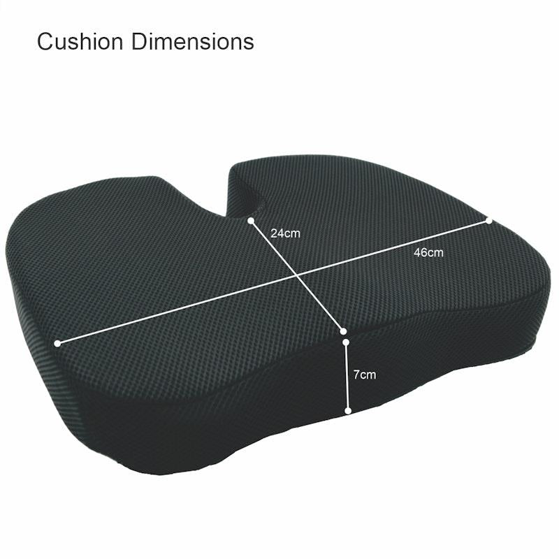 Load image into Gallery viewer, BodyAssist Coccyx Comfort Seat Cushion &amp; Large Hot/Cold Gel Pack One Size
