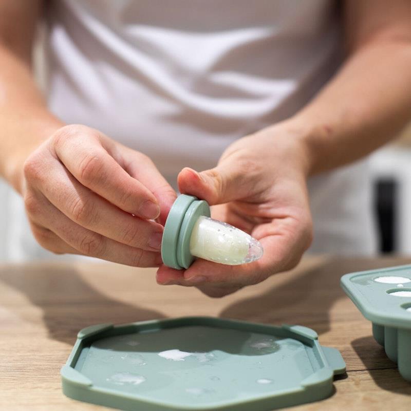 Load image into Gallery viewer, Kiddo Kitchen Chill’n’Chew Duo Olive
