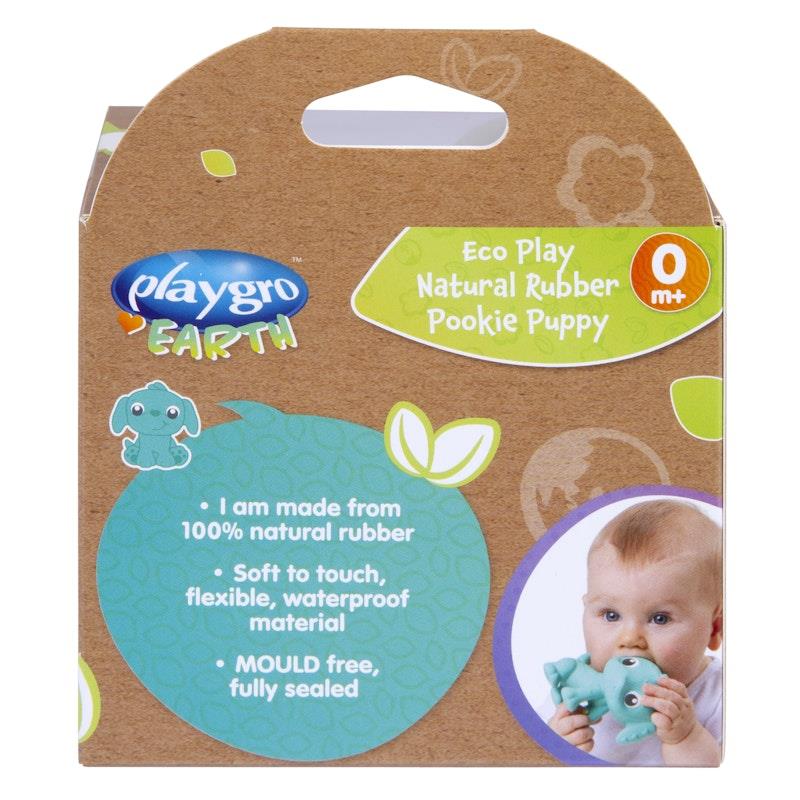 Load image into Gallery viewer, Playgro Eco Play Natural Rubber Pooky Puppy Turquoise
