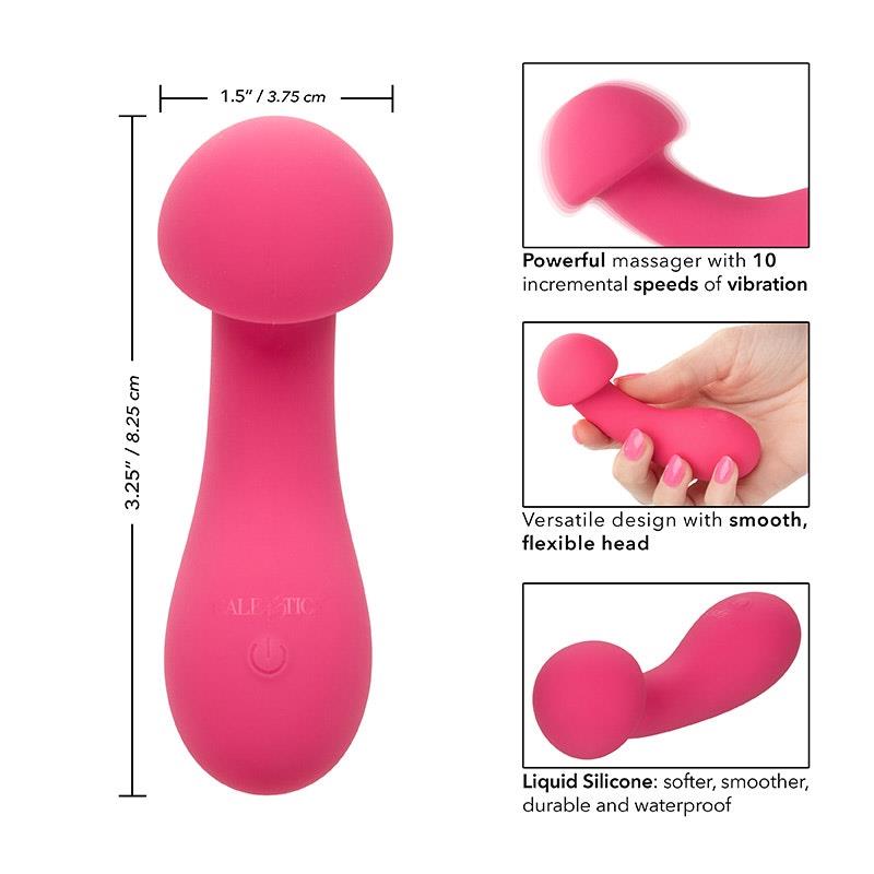 Load image into Gallery viewer, CalExotics Liquid Silicone Pixies Exciter Pink
