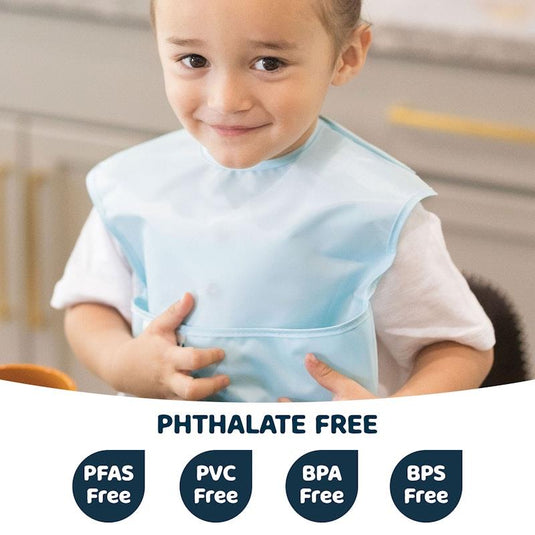 Tiny Twinkle - Mess-proof Easy Bib 5 Pack Boy Set 1