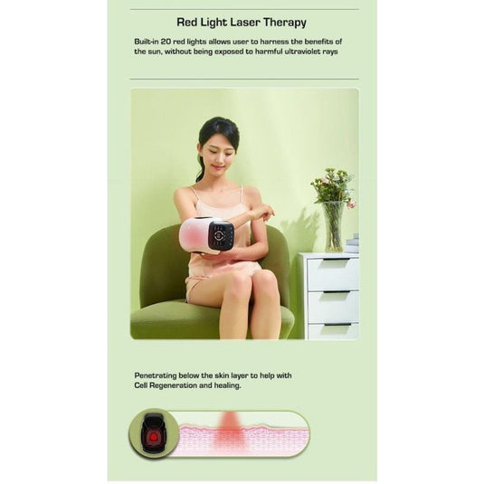 Caremax 5 in 1 Joint Massager with TENS, Air Bag Compression & Heat 1Unit