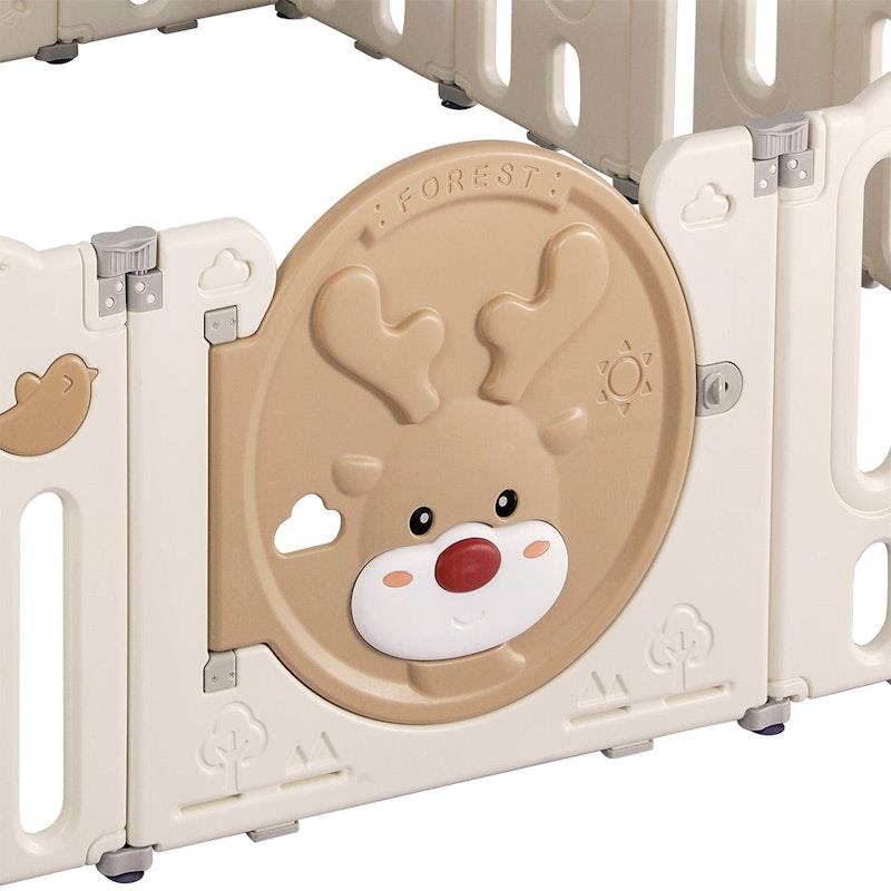 Load image into Gallery viewer, BoPeep Kids Playpen Baby Safety Gate Toddler Fence Child Play Game Toy 16 Panels
