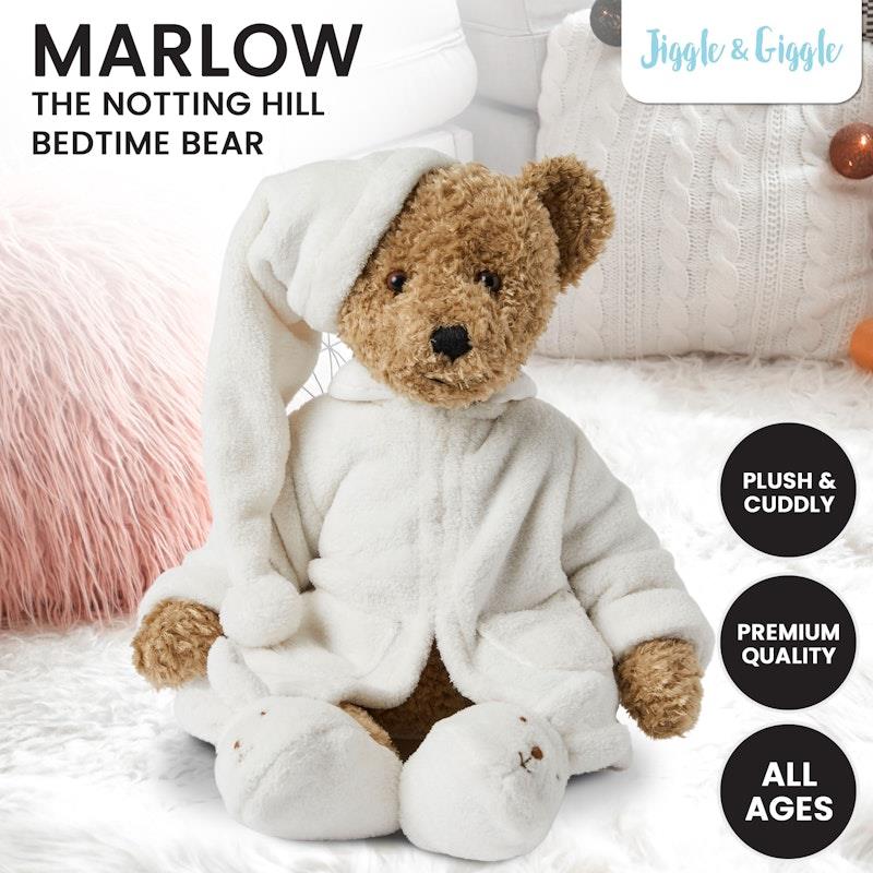 Load image into Gallery viewer, Jiggle &amp; Giggle Marlow the Notting Hill Bedtime Bear
