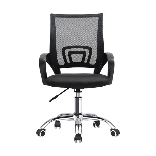 Oikiture Office Gaming Computer Mesh Chair Executive Foam Seat Black