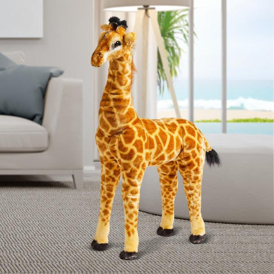 Jiggle & Giggle Large Standing Soft Plush Toy Giraffe