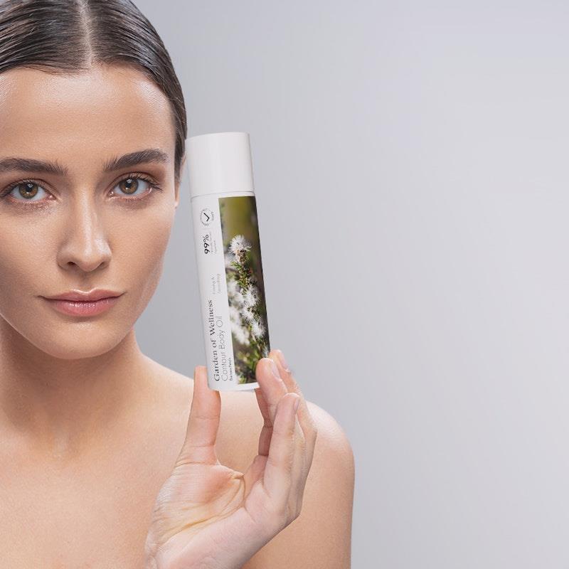 Load image into Gallery viewer, Garden of Wellness Contour Body Oil Thirteen Petals 120ml
