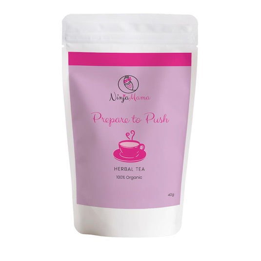 Ninja Mama Prepare to Push Loose Leaf Raspberry Leaf Tea 40g
