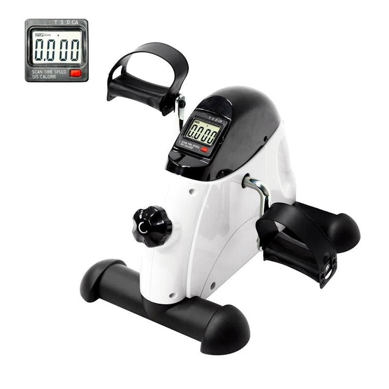 Load image into Gallery viewer, Powertrain Mini Exercise Bike Pedal Exerciser for Arms and Legs White
