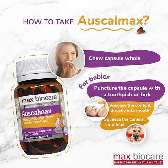 Max Biocare Auscalmax 30Capsules