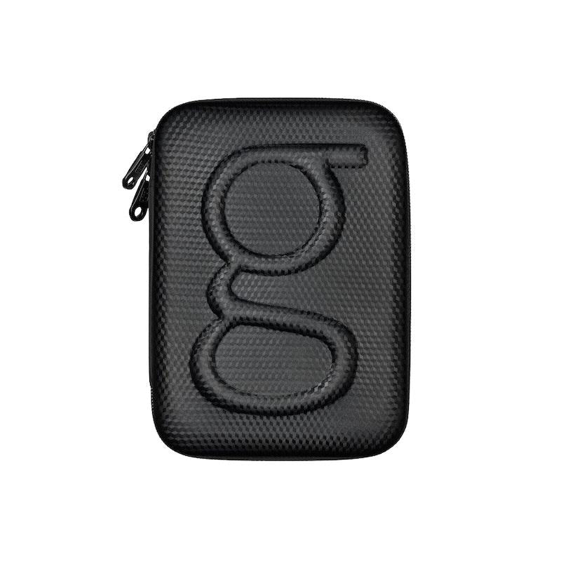 Load image into Gallery viewer, Glucology Travel Case Plus with Extra Storage for Blood Glucose Monitors Black
