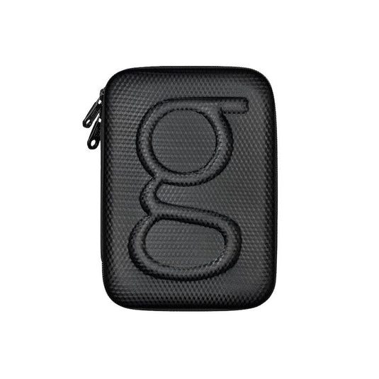 Glucology Travel Case Plus with Extra Storage for Blood Glucose Monitors Black