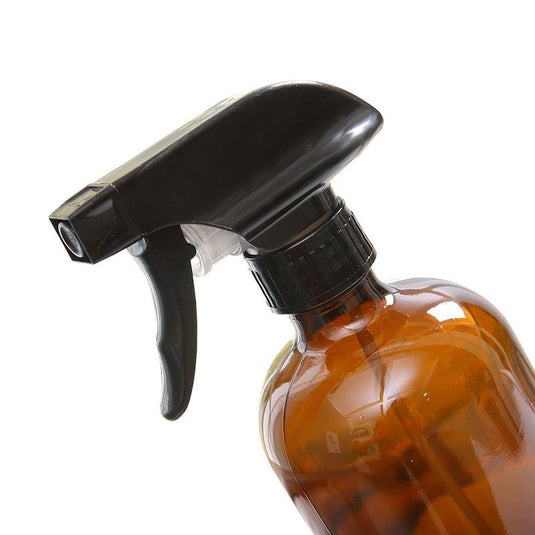 Traderight 6x 500ml Amber Glass Spray Bottles Trigger Water Sprayer Aromatherapy Dispenser Bundle