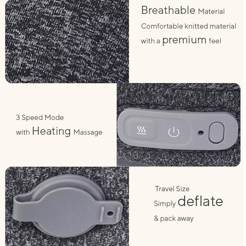 Load image into Gallery viewer, Caremax Smart Travel Shiatsu Neck Pillow Massager 1Unit

