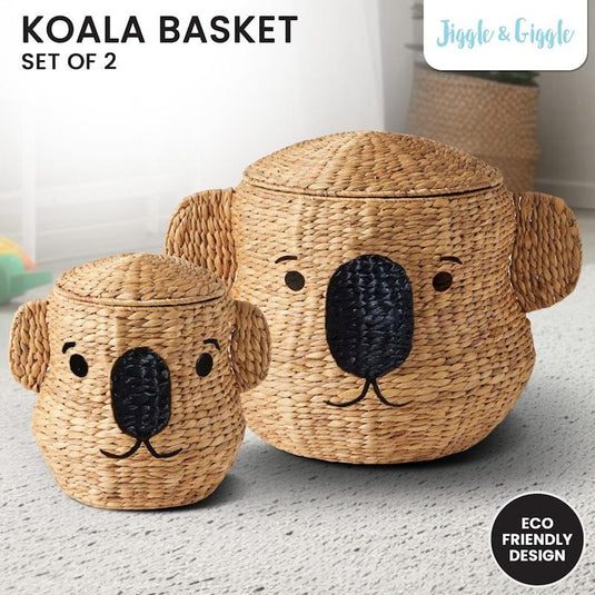 Jiggle & Giggle Koala Basket Set of 2