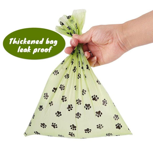 Living Today Pet Dog Poop Dispenser and 135 Biodegradable Unscented Waste Bags Bundle