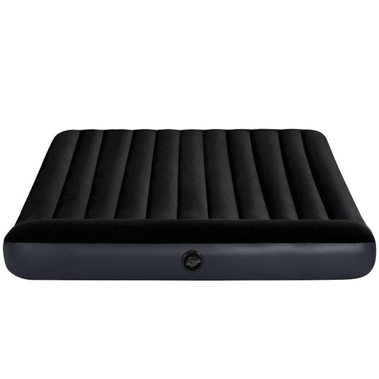 Intex Dura-Beam Classic Inflatable Airbed Mattress w/ Pillow Rest Black King