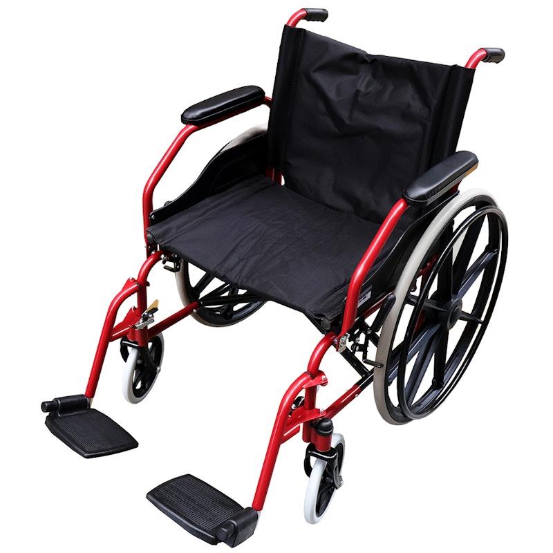 Load image into Gallery viewer, Livingstone Wheelchair Heavy Duty Seat Width 51cm Red Each
