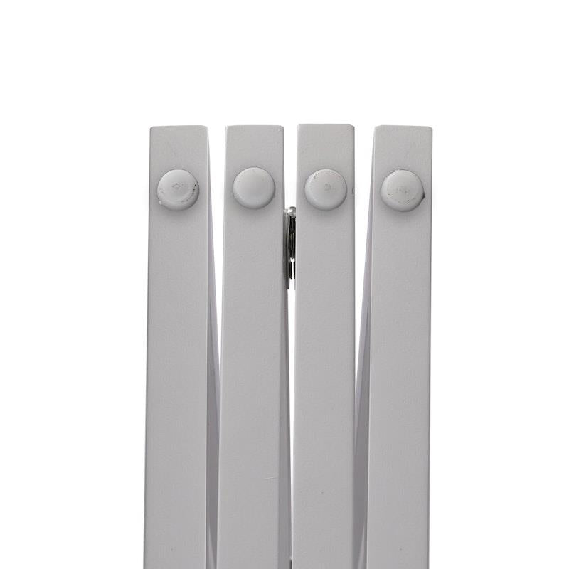 Load image into Gallery viewer, PaWz Wooden Pet Gate Dog Fence Retractable Barrier Portable Door 4 Panel White
