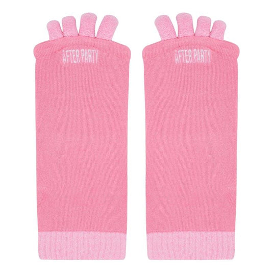 High Heel Jungle After Party Soft Foot Alignment Socks Pink