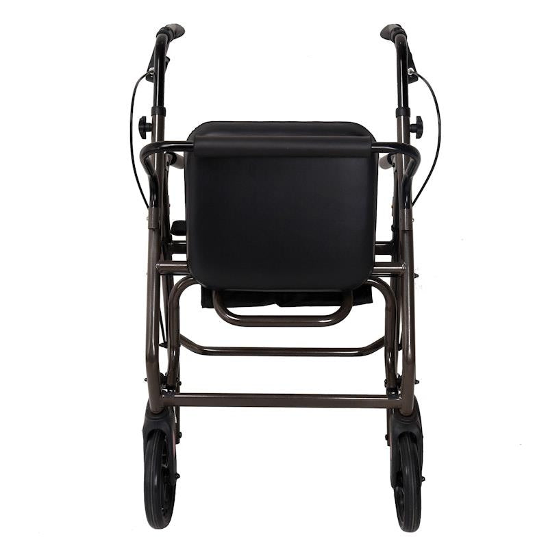 Load image into Gallery viewer, Orthonica Aluminum Rollator Walker Grey
