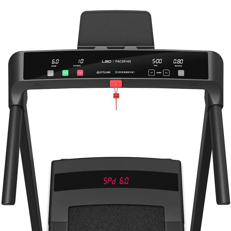 Load image into Gallery viewer, LSG PACER M5 Walking Pad Under Desk Fold Down Treadmill One Size

