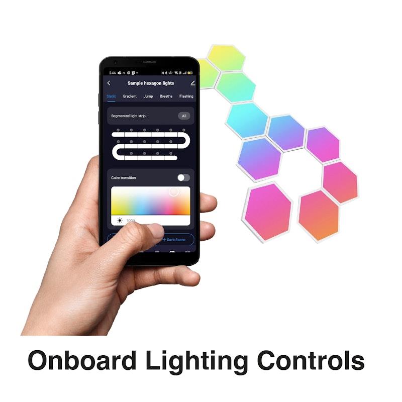 Load image into Gallery viewer, Laser Smart Home DIY Hexagon Light Multicolor
