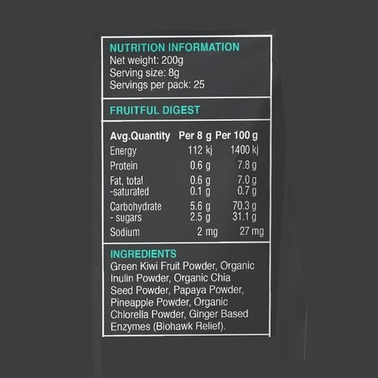 Kulture Fruitful Digest Digestive Enzymes 200g