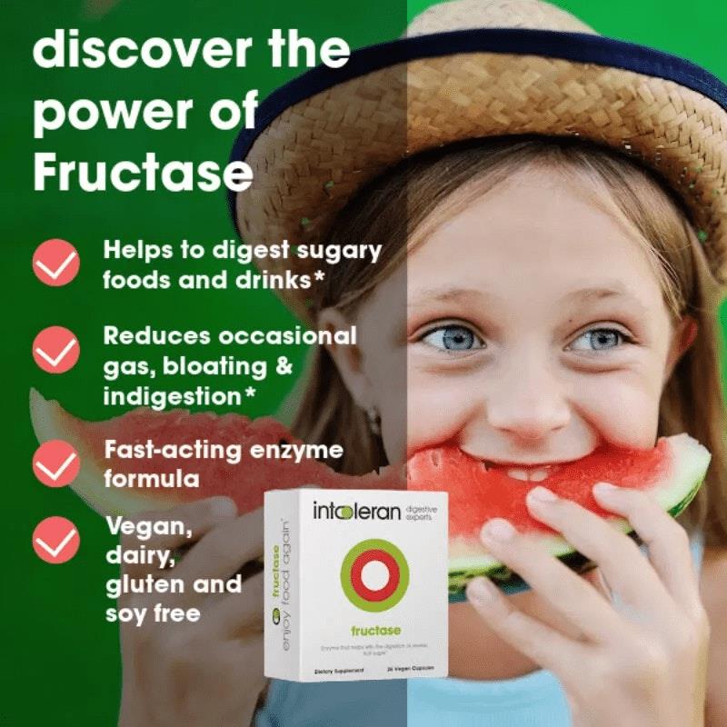 Load image into Gallery viewer, Intoleran Fructase 36 Capsules
