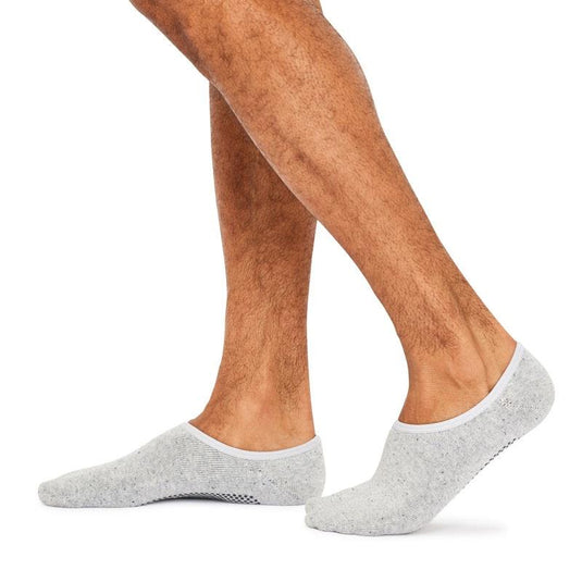 Benefeet 9 Pairs of Men's Studio Socks with Terry Lining & Non-Slip - Nep Yarn Size 7-11
