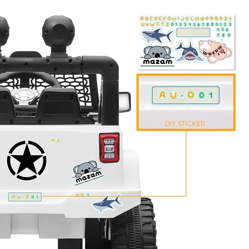 Load image into Gallery viewer, Mazam Kids Ride On Car Electric Toys Jeep White
