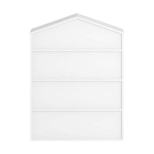 Oikiture Kids Bookshelf Bookcase Organiser Display Shelf White