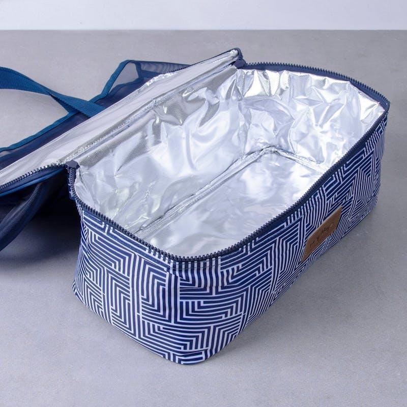 Load image into Gallery viewer, Lazy Dayz Insulated Cooler Tote - Makena 1pc
