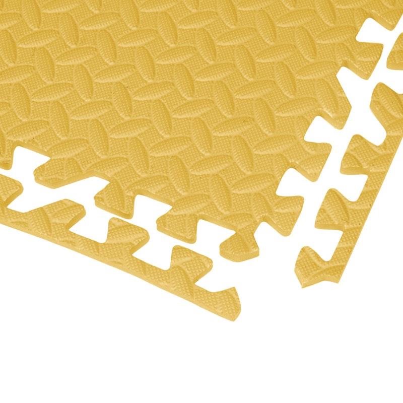 Load image into Gallery viewer, BoPeep EVA Foam Kids Play Mat Floor Baby Crawling Interlocking Waterproof Yellow 4Pack
