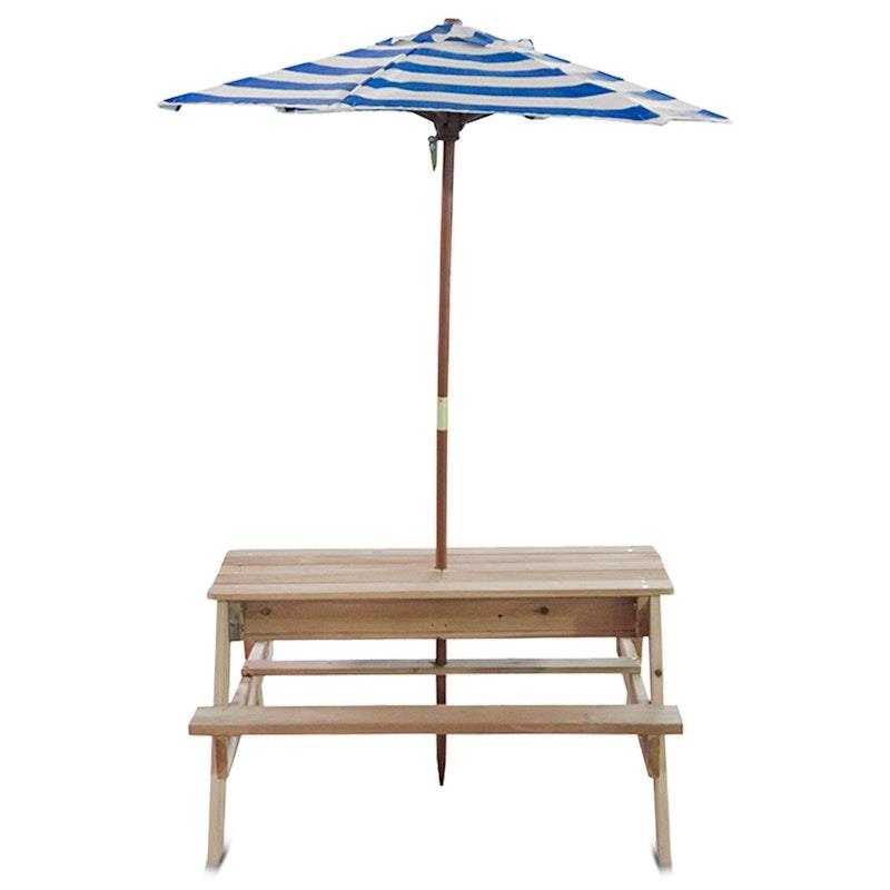 Load image into Gallery viewer, Lifespan Kids Sunrise Sand &amp; Water Table with Umbrella One Size
