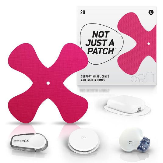 Not Just a Patch CGM Patches for Libre, Dexcom and Medtronic - X-Patch 20pk