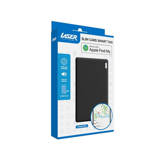 Laser Ultra Slim Card size Smart Tag with Wireless Charging 1 Piece