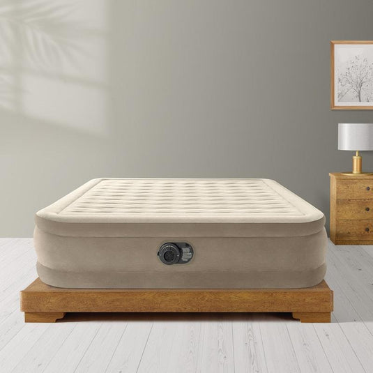 Intex Dura-Beam Deluxe Ultra Plush Air Mattress Queen