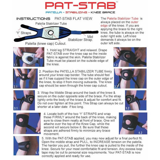 BodyAssist Patstab Knee Brace Support X-Large