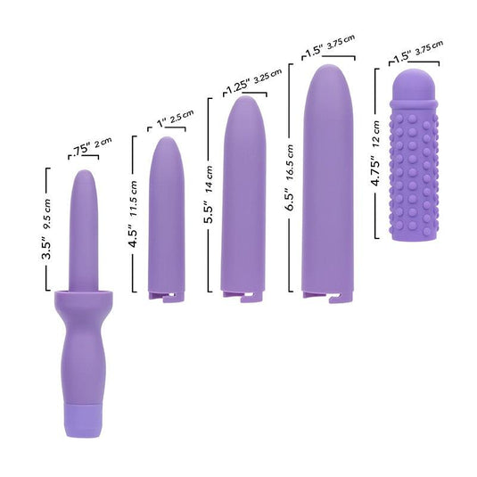 CalExotics Dr. Laura Berman Rechargeable Dilators Set Purple