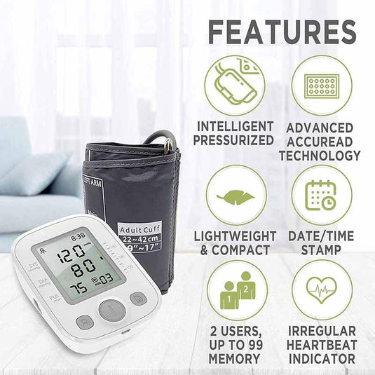Jumper Upper Arm Auto Blood Pressure Monitor 1Unit