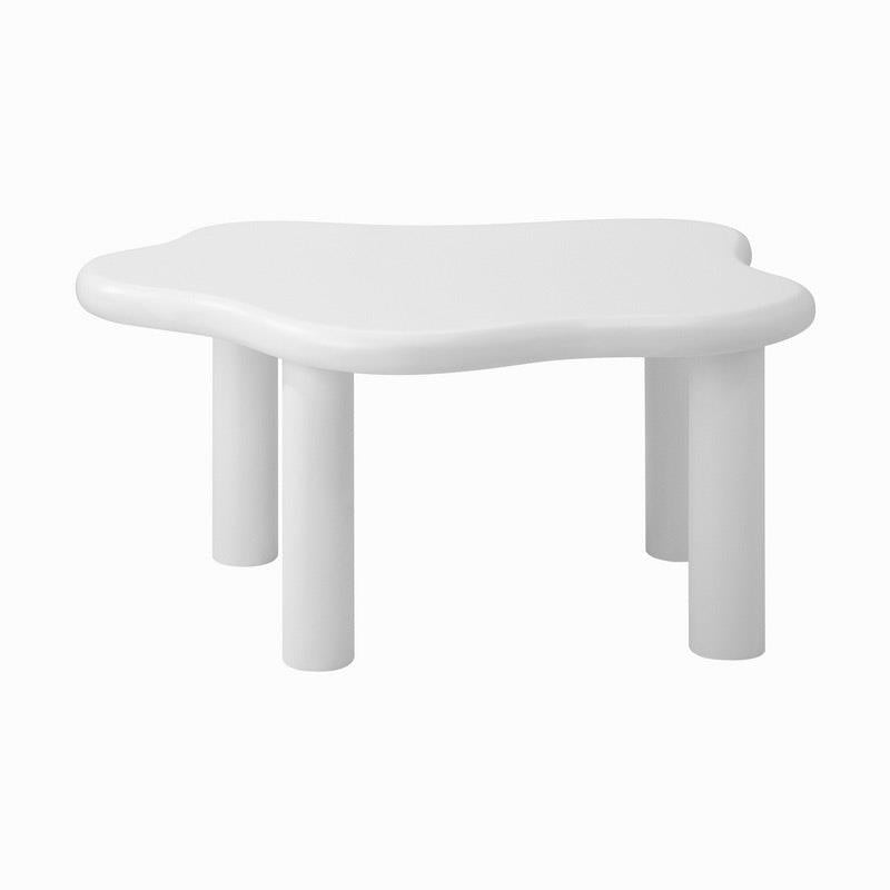 Load image into Gallery viewer, Oikiture Coffee Table Side Tables Sofa Cafe Desk Living Room Irregular White

