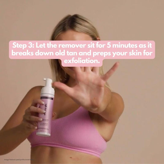 Ohh My Glo Self-Tan Remover & Primer + Exfoliating Glove Pack