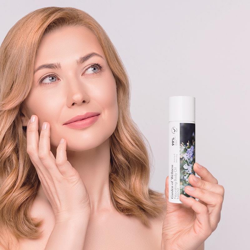 Load image into Gallery viewer, Garden of Wellness Nourishing Body Oil Rosemary Touch 120ml
